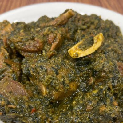 Palak Gosht & Lamb Curry Platter